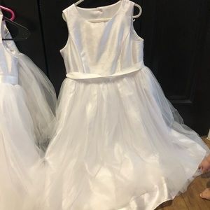David’s bridal flower girl dress